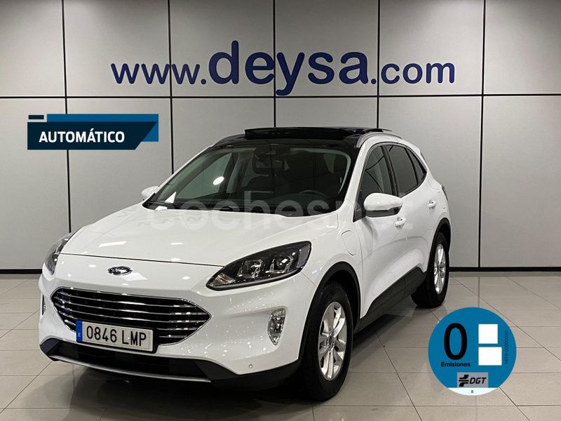 Blanco Usado 2021 Ford Kuga Titanium SUV | 24.990 € (Precio justo) - Imagen 1/4