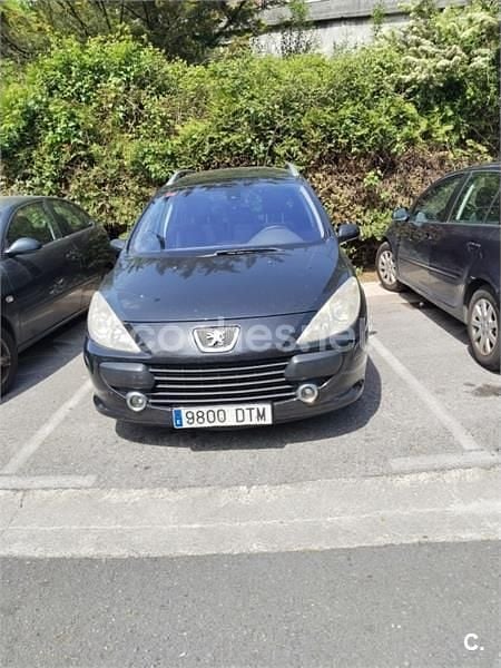 Usado Peugeot 307 136 CV (100 kW) 2006 Negro Berlina
