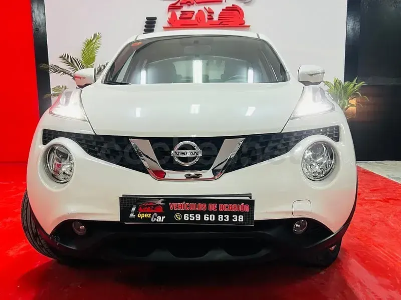 Usado Nissan Juke Acenta 110 CV (80 kW) 2015 Blanco SUV