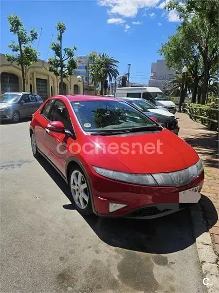 Usado Honda Civic Sport 140 CV (102 kW) 2008 Rojo Berlina
