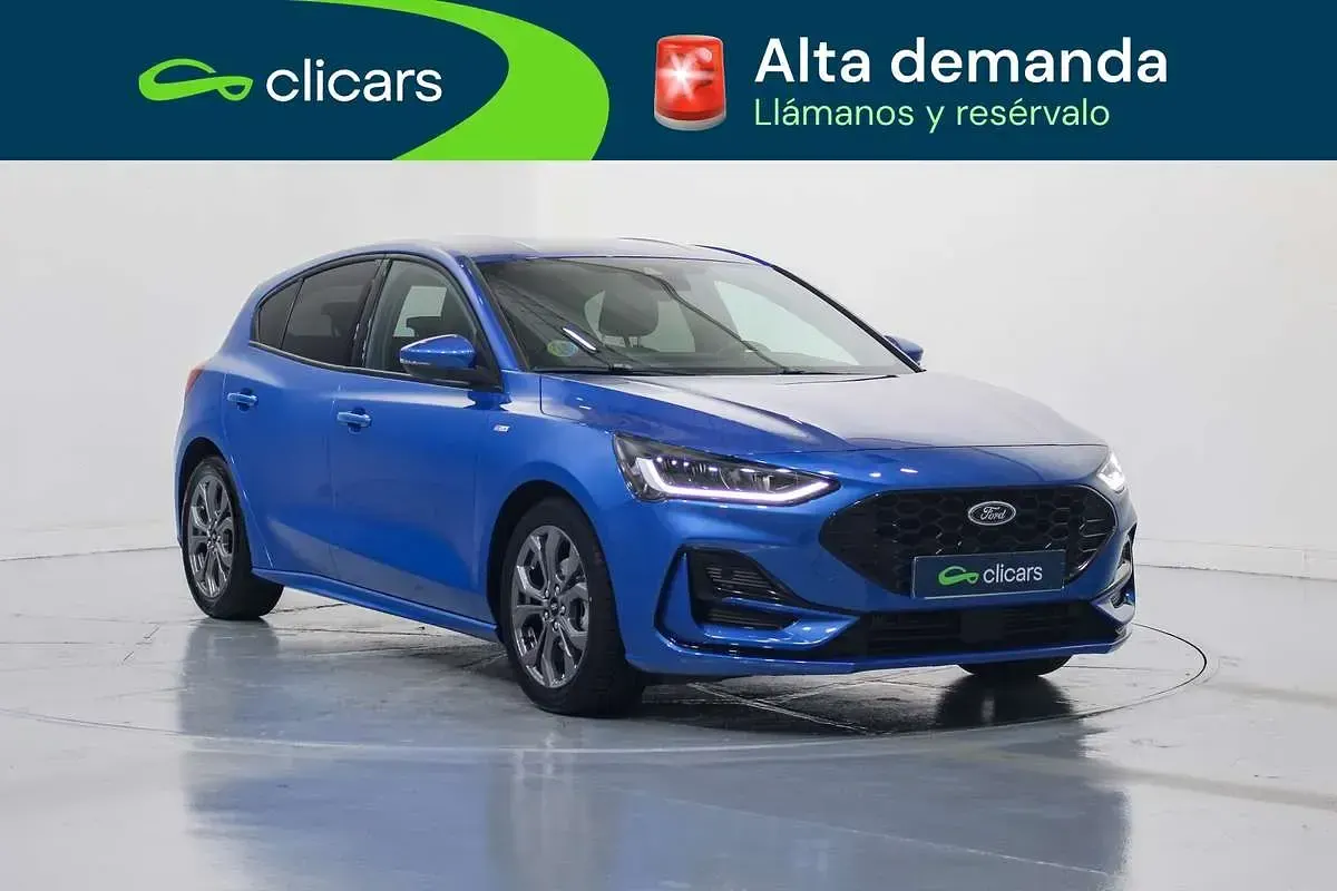 Usado Ford Focus ST-Line X 125 CV (91 kW) 2024 Azul Utilitario