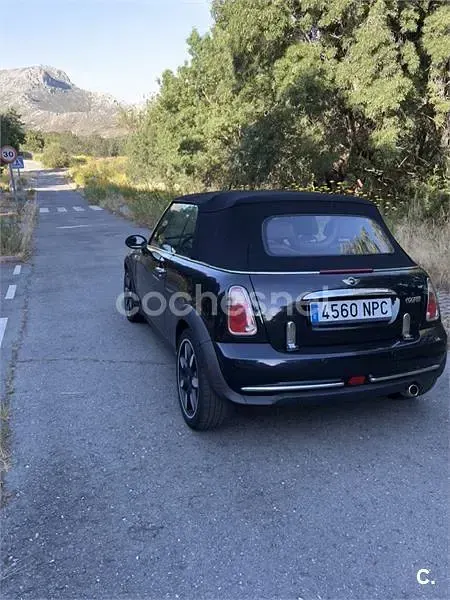 Usado Mini Cooper Cabriolet 116 CV (85 kW) 2008 Negro Descapotable