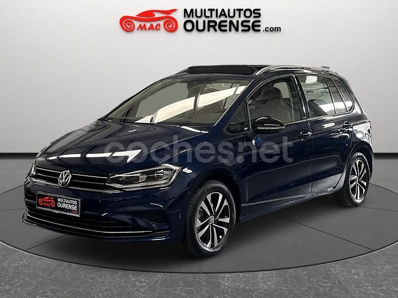 Azul Usado 2020 VW Golf Sportsvan Sportline Monovolumen | 21.500 € (Precio justo) - Imagen 1/4
