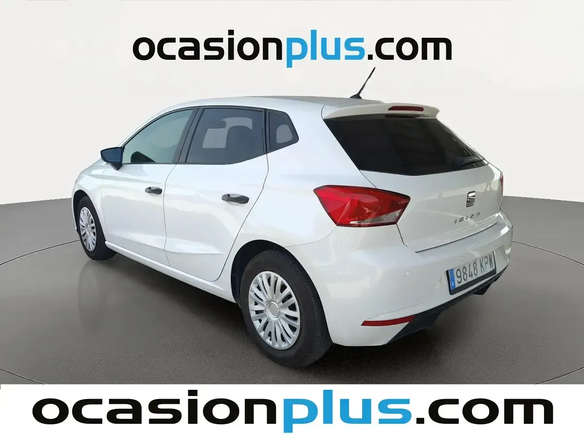 Usado Seat Ibiza Reference 95 CV (69 kW) 2018 Blanco Utilitario