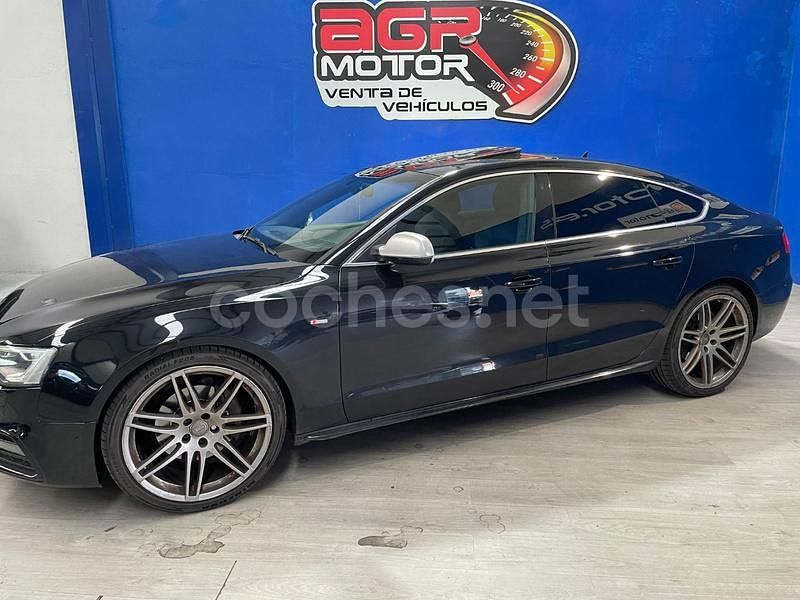 Negro Usado 2014 Audi A5 Sportback S-Line Utilitario | 16.500 € (Precio justo) - Imagen 1/4