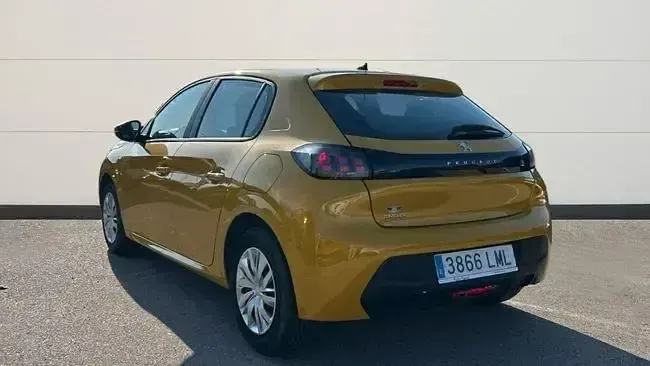 Usado Peugeot 208 Active 75 CV (55 kW) 2021 Amarillo Utilitario