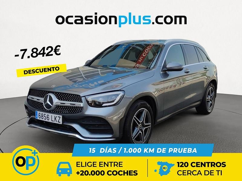 Gris Usado 2020 Mercedes GLC200 SUV | 36.990 € (Super precio) - Imagen 1/4