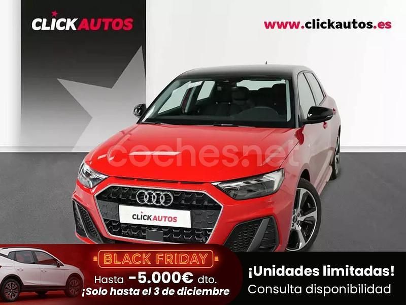 Rojo Usado 2025 Audi A1 Sportback S-Line Utilitario | 26.900 € (Precio justo) - Imagen 1/4