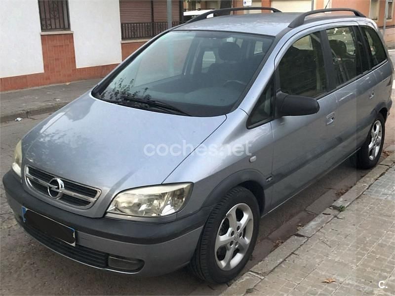 Usado Opel Zafira Elegance 100 CV (73 kW) 2003 Azul Monovolumen