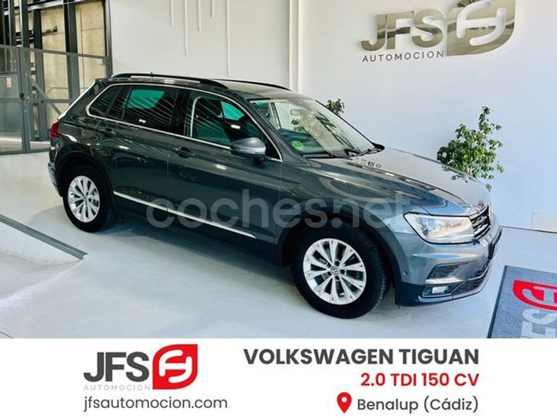 Gris / plata Usado 2019 VW Tiguan Advance SUV | 22.500 € (Buen precio) - Imagen 1/4