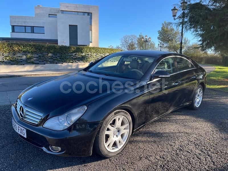 Negro Usado 2007 Mercedes CLS320 Berlina | 5900 € (Super precio) - Imagen 1/4