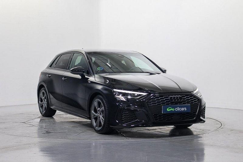 Usado Audi A3 Sportback e-tron 150 CV (110 kW) 2022 Negro Utilitario
