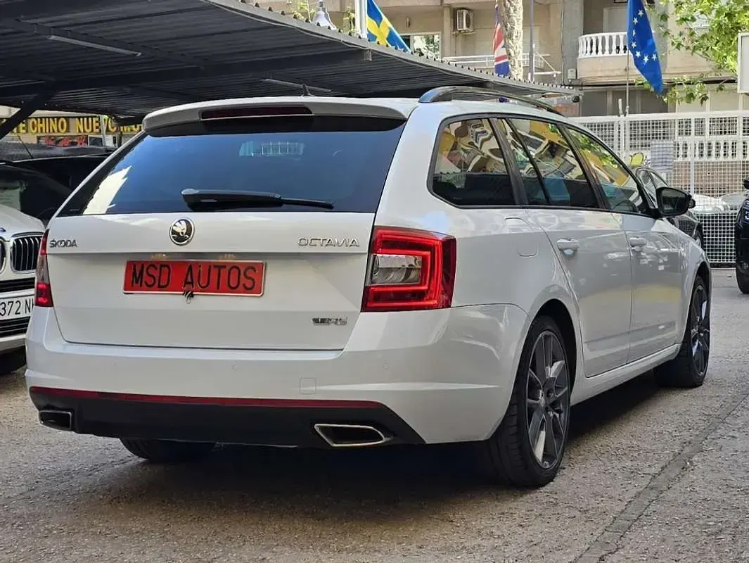 Occasion Skoda Octavia RS 184 ch (135 kW) 2014 Blanc Break