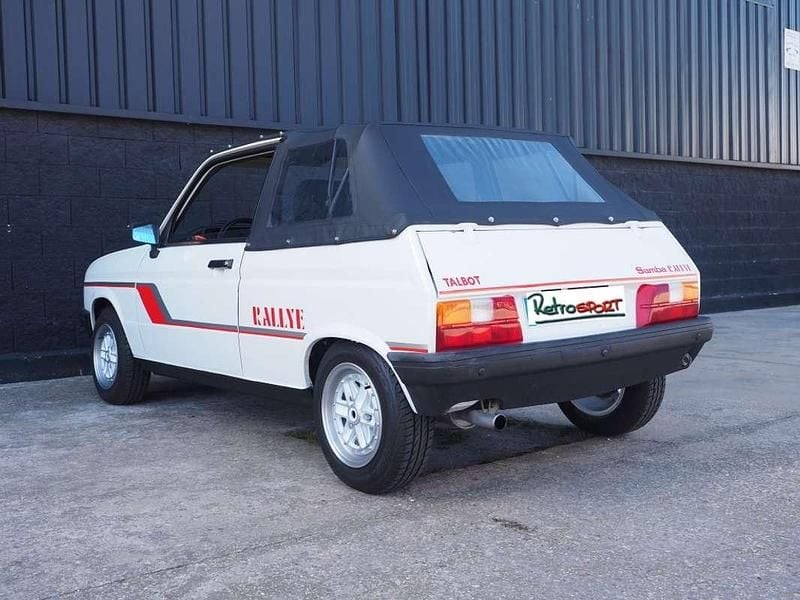 Usado Talbot Samba 90 CV (66 kW) 1984 Blanco Descapotable