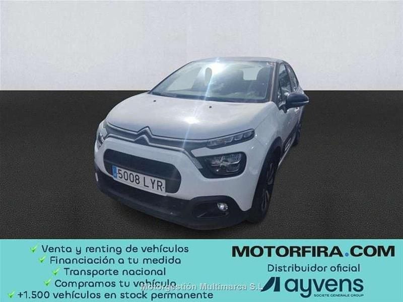 Blanco Usado 2022 Citroën C3 Feel Utilitario | 10.400 € (Buen precio) - Imagen 1/4