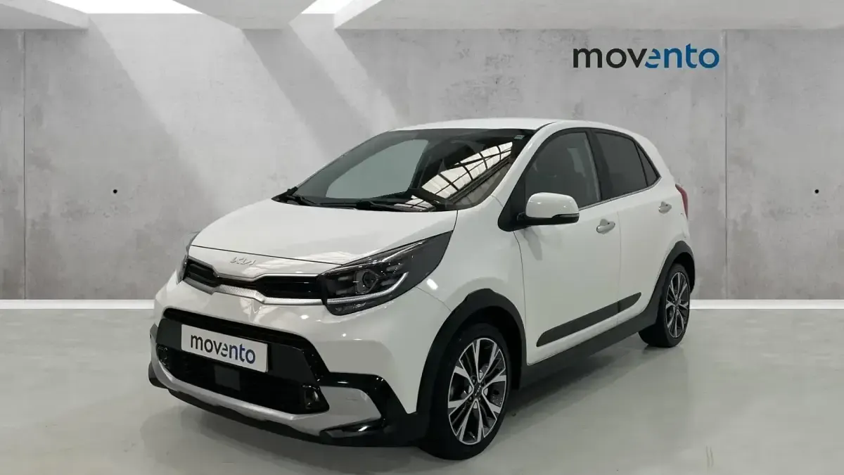 Usado Kia Picanto X-Line 100 CV (73 kW) 2022 Blanco Utilitario