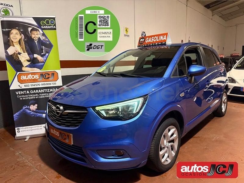 Azul Usado 2017 Opel Crossland X Selective SUV | 8490 € (Precio justo) - Imagen 1/4