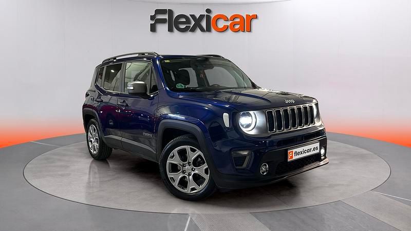 Usado Jeep Renegade Limited 120 CV (88 kW) 2018 Azul SUV