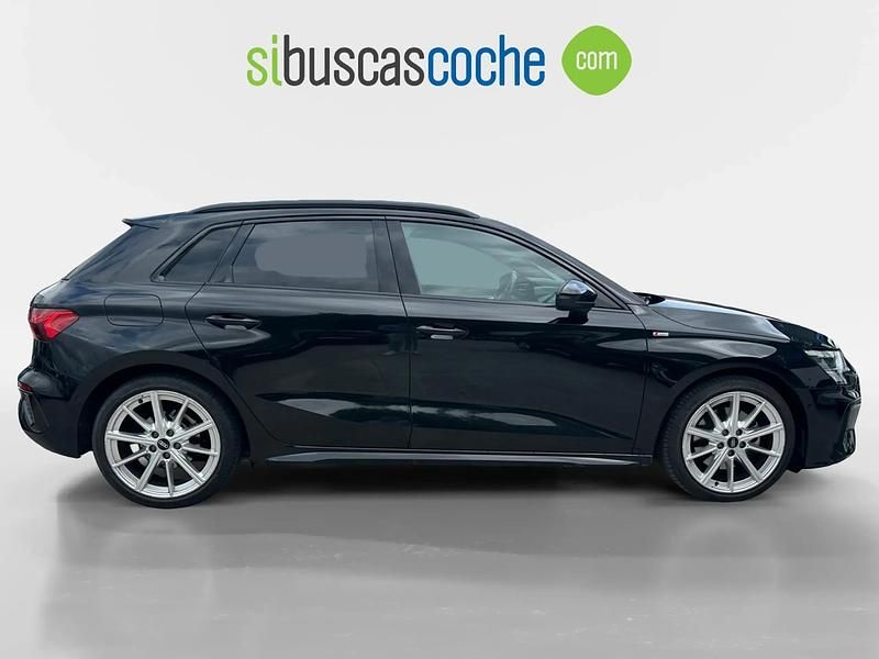 Usado Audi A3 116 CV (85 kW) 2021 Negro Berlina