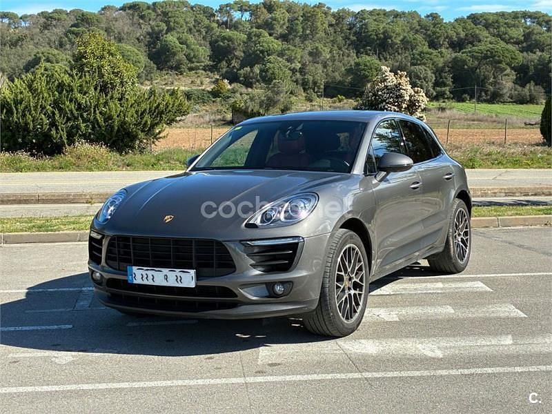 Usado Porsche Macan S 258 CV (189 kW) 2015 Gris / plata SUV