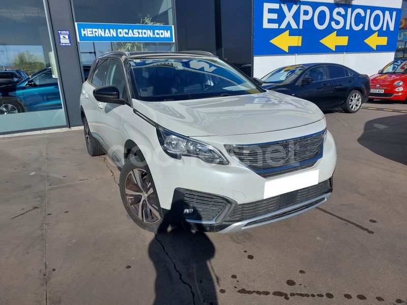 Blanco Usado 2017 Peugeot 5008 Allure Monovolumen | 16.790 € (Precio justo) - Imagen 1/4