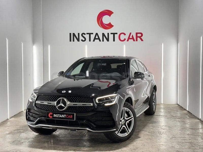 Usado Mercedes GLC300e 320 CV (235 kW) 2022 Negro Coupe