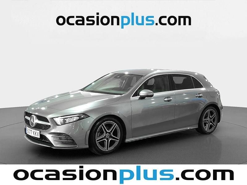 Gris Usado 2018 Mercedes A180 AMG Utilitario | 21.319 € (Buen precio) - Imagen 1/4