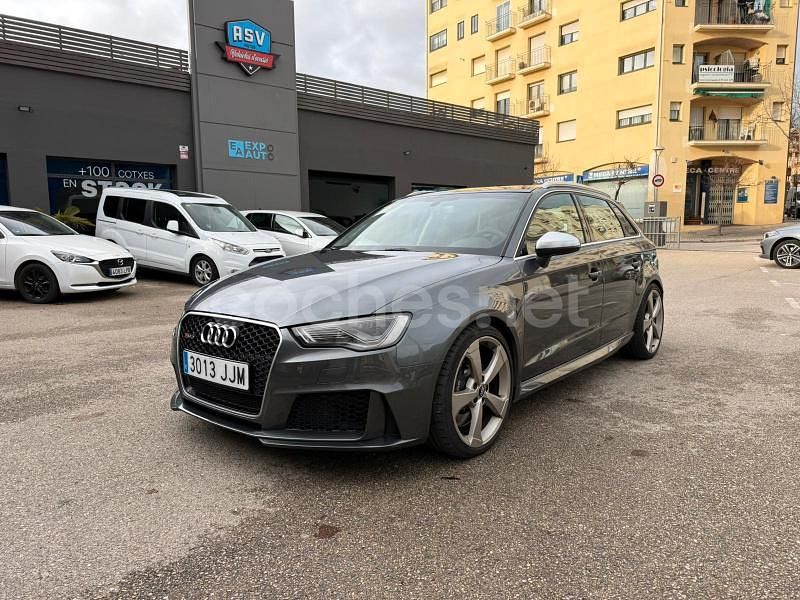 Gris / plata Usado 2015 Audi RS3 Berlina | 30.990 € (Buen precio) - Imagen 1/4