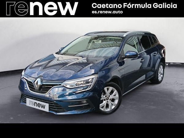 Azul Usado 2020 Renault Mégane GrandTour Intens Familiar | 16.900 € (Caro) - Imagen 1/4