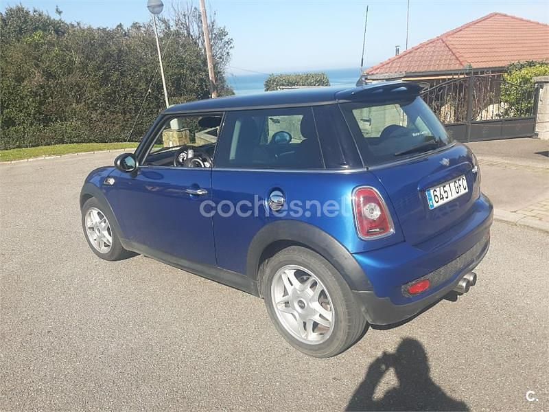 Usado Mini Cooper S 175 CV (128 kW) 2008 Azul Utilitario
