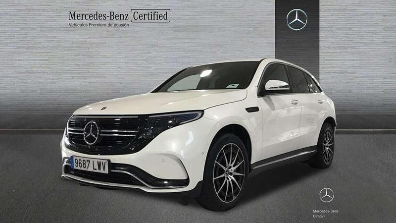 Blanco Usado 2022 Mercedes EQC400 AMG line SUV | 45.900 € (Buen precio) - Imagen 1/4
