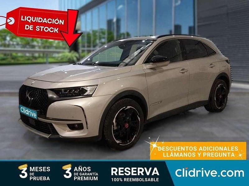 Usado DS Automobiles DS7 Crossback Performance 226 CV (166 kW) 2021 Gris SUV