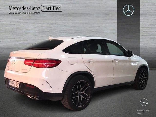 Usado Mercedes GLE350 AMG line 272 CV (200 kW) 2018 Blanco polar Coupe