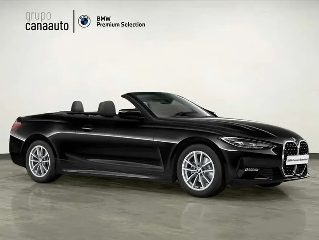 Usado BMW 420 184 CV (135 kW) 2022 Negro Descapotable