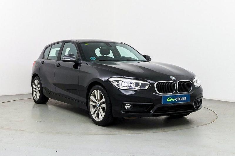Usado BMW 116 116 CV (85 kW) 2018 Negro Utilitario