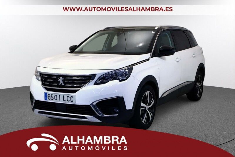 Blanco Usado 2020 Peugeot 5008 Active Monovolumen | 16.740 € (Precio justo) - Imagen 1/4