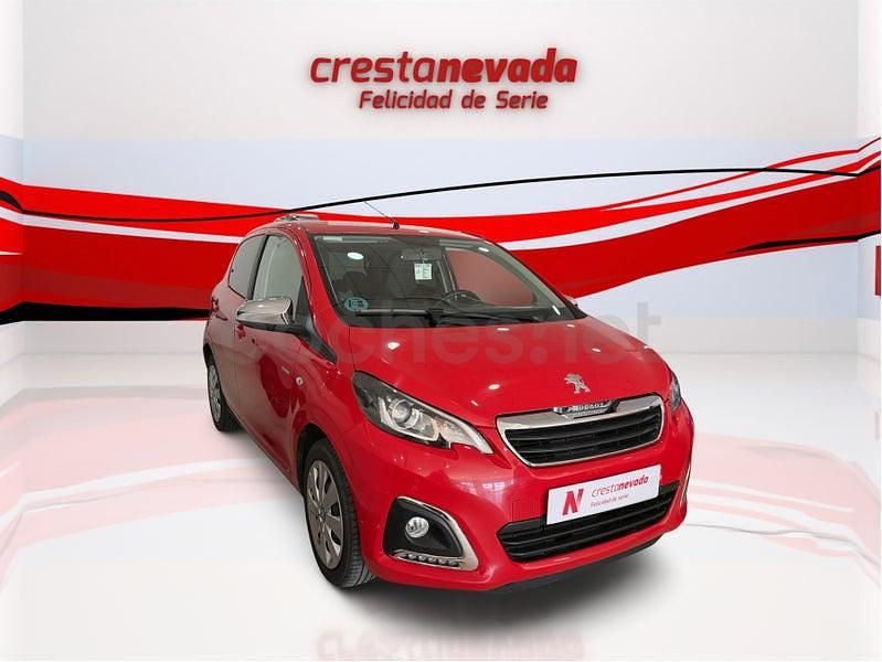 Usado Peugeot 108 Active 72 CV (52 kW) 2021 Rojo Berlina