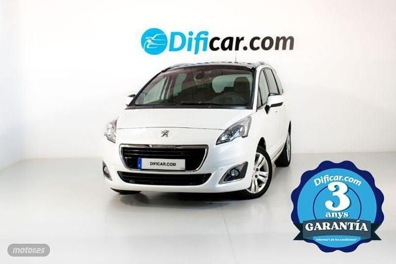 Blanco Usado 2016 Peugeot 5008 Allure Monovolumen | 13.490 € (Caro) - Imagen 1/4