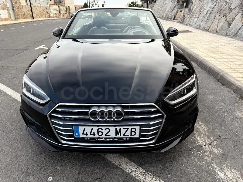 Usado Audi A5 Cabriolet S-Line 286 CV (210 kW) 2018 Negro Descapotable