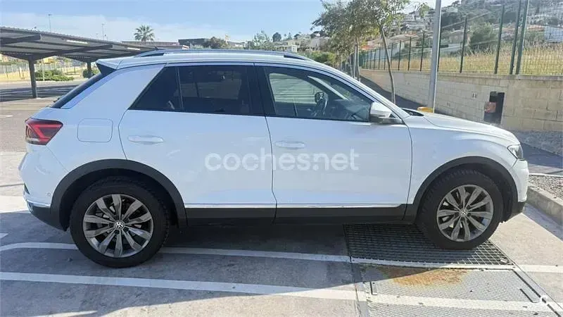 Usado VW T-Roc Sportline 150 CV (110 kW) 2019 Blanco SUV