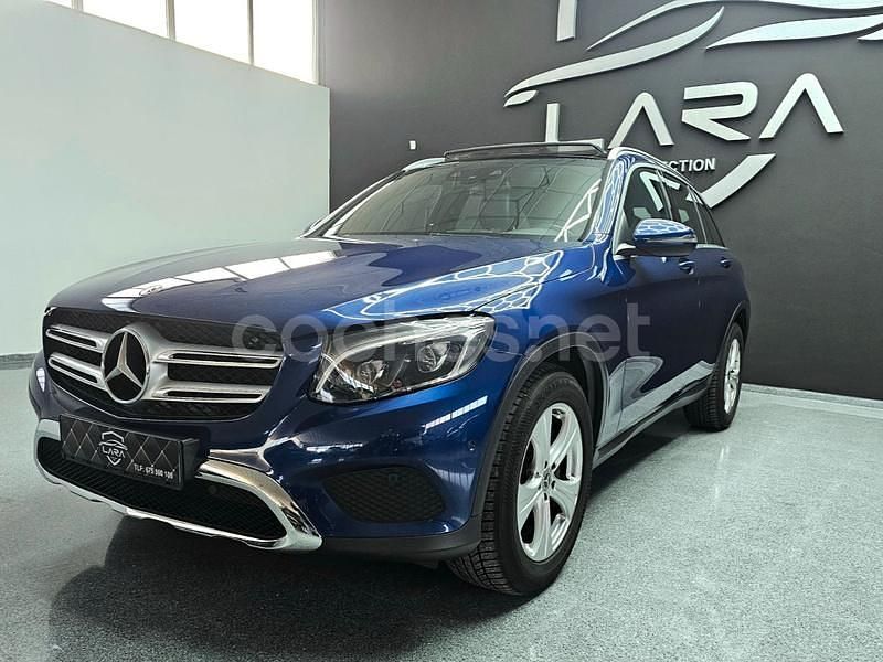 Azul Usado 2018 Mercedes GLC220 SUV | 26.500 € (Buen precio) - Imagen 1/4
