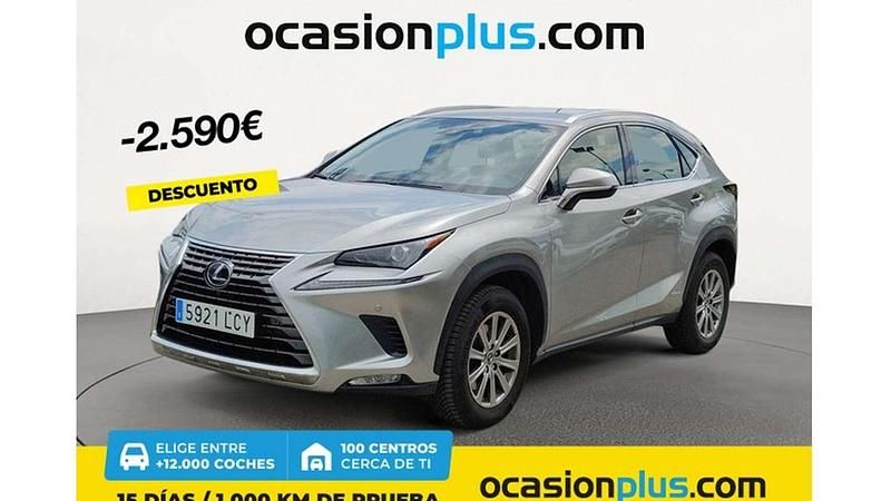Plateado Usado 2019 Lexus NX300h Business Edition SUV | 24.537 € (Super precio) - Imagen 1/4