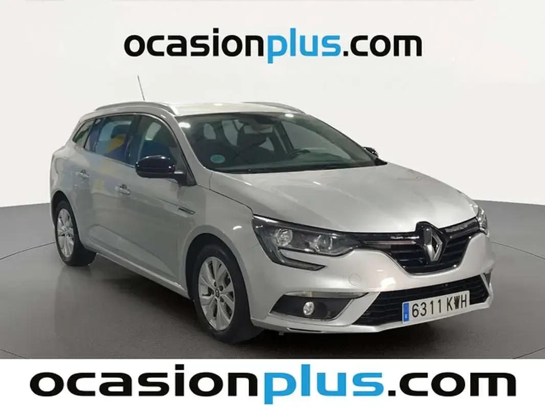 Usado Renault Mégane GrandTour LIMITED 95 CV (69 kW) 2019 Gris Familiar