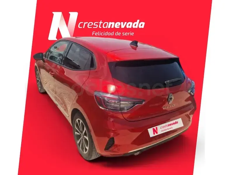 Usado Renault Clio V Techno 100 CV (73 kW) 2025 Rojo Berlina