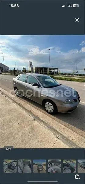 Usado Seat Cordoba Stylance 75 CV (55 kW) 2005 Gris / plata Berlina