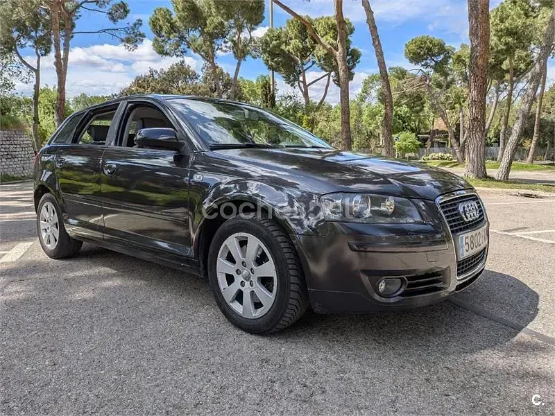 Usado Audi A3 170 CV (125 kW) 2007 Marrón Utilitario