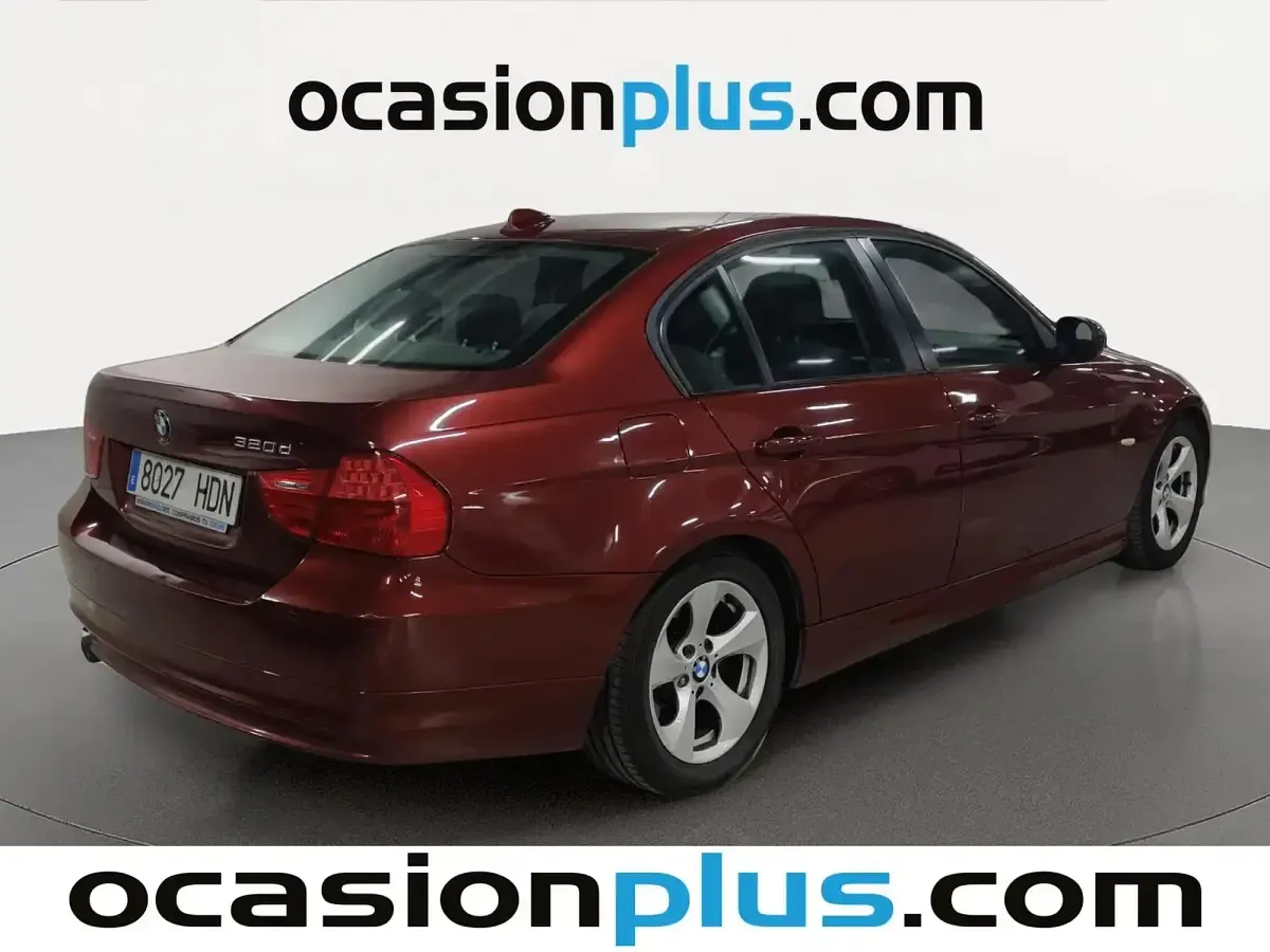 Usado BMW 320 Efficient Dynamics 163 CV (119 kW) 2011 Rojo Berlina