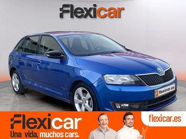 Azul Usado 2016 Skoda Rapid Active Berlina | 9470 € (Precio justo) - Imagen 1/4