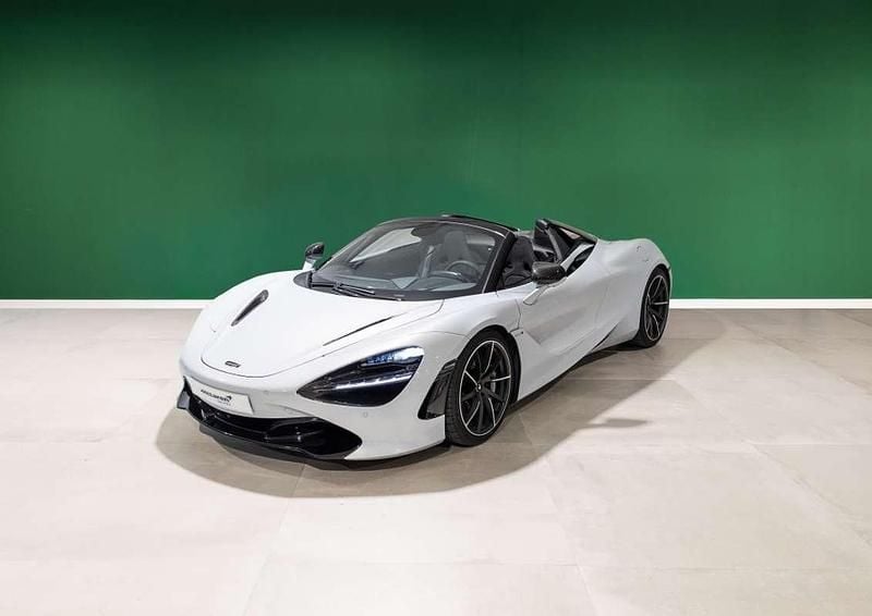 Usado McLaren 720S 721 CV (530 kW) 2023 Blanco Descapotable