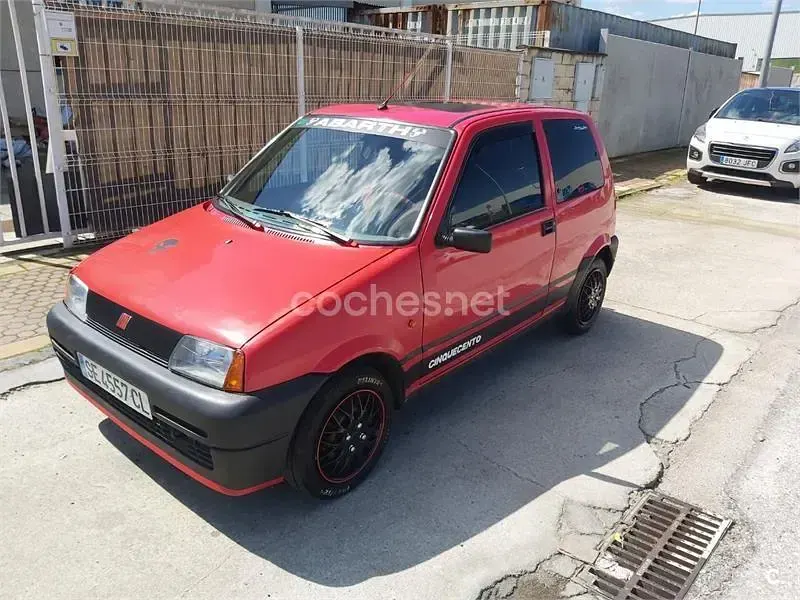 Usado Fiat Cinquecento S 39 CV (28 kW) 1995 Rojo Utilitario